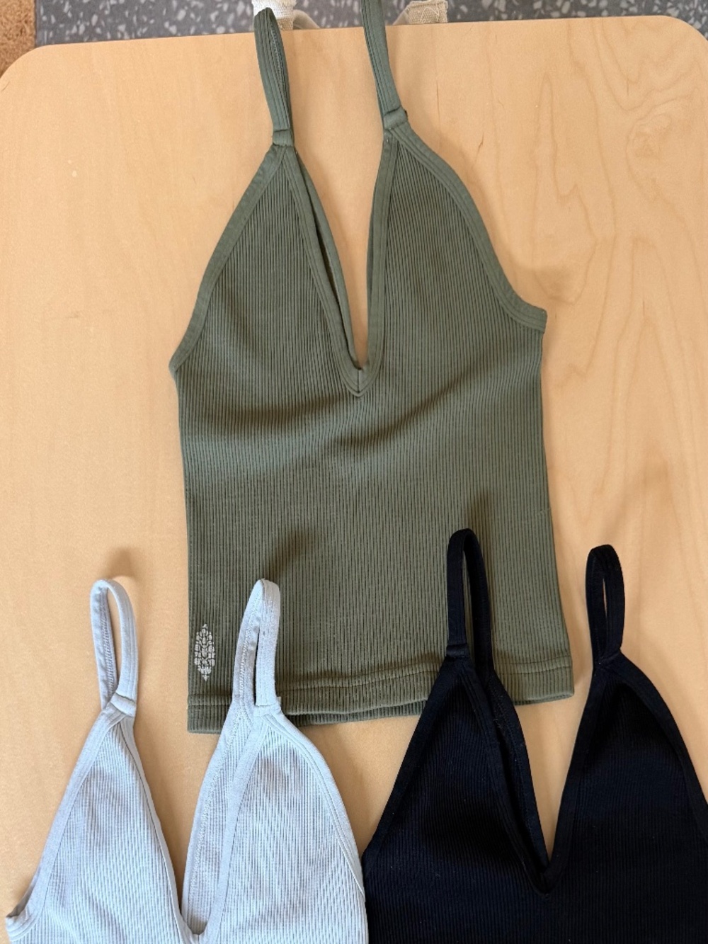 Free People Happiness Runs V-Neck Tanks